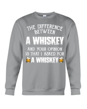 Whiskey Difference Crewneck Sweatshirt tile