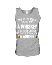 Whiskey Difference Unisex Tank tile