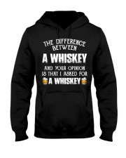Whiskey Difference Hooded Sweatshirt front
