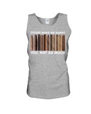 Cigar happy Unisex Tank tile