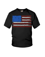 beagle flag 2 Youth T-Shirt tile