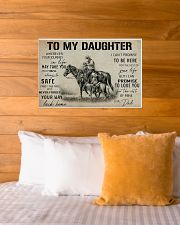 Daughter horse poster 24x16 Poster poster-landscape-24x16-lifestyle-27