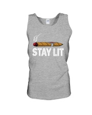 Stay lit cigar Unisex Tank tile