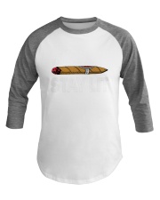 Stay lit cigar Baseball Tee tile