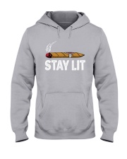 Stay lit cigar Hooded Sweatshirt tile