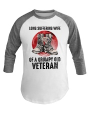 Vet suff wife Baseball Tee tile