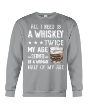 Whiskey twice Crewneck Sweatshirt tile