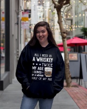 Whiskey twice Hooded Sweatshirt lifestyle-unisex-hoodie-front-2