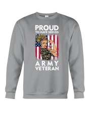 Vet proud AM Crewneck Sweatshirt tile