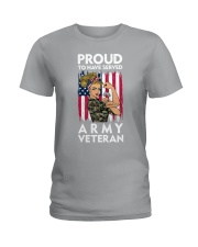 Vet proud AM Ladies T-Shirt front
