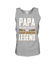 Papa cigar Unisex Tank tile