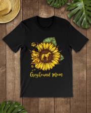 Greyhound flower Classic T-Shirt lifestyle-mens-crewneck-front-18