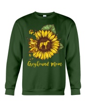 Greyhound flower Crewneck Sweatshirt tile