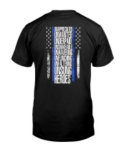 Police unsung Classic T-Shirt back