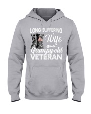 Vet suffering wife Hooded Sweatshirt tile