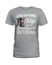 Vet suffering wife Ladies T-Shirt tile