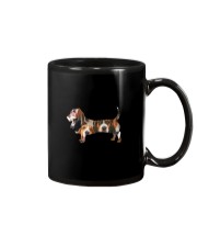 Basset Hound shape full Mug tile