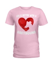 Greyhound better Ladies T-Shirt tile