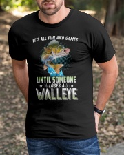 Fishing lost walleye Classic T-Shirt apparel-classic-tshirt-lifestyle-front-52