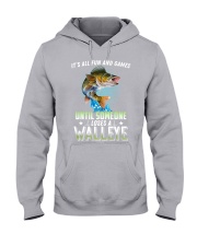 Fishing lost walleye Hooded Sweatshirt tile