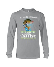 Fishing lost walleye Long Sleeve Tee tile
