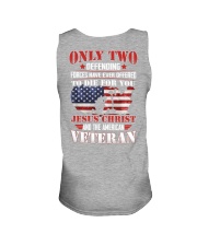 Veteran Two defending forces Unisex Tank tile