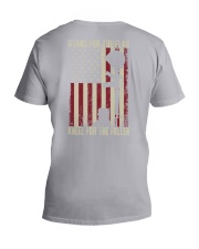 Vet stand V-Neck T-Shirt tile