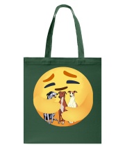 Greyhound emotion Tote Bag tile