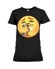 Greyhound emotion Premium Fit Ladies Tee tile
