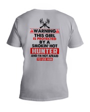 Hunting this girl V-Neck T-Shirt tile