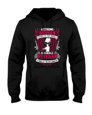 Vet strong woman Hooded Sweatshirt front