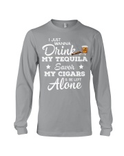 tequila cigar Long Sleeve Tee tile