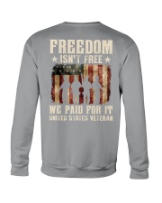 Veteran I paid for it Crewneck Sweatshirt tile