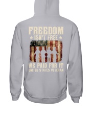 Veteran I paid for it Hooded Sweatshirt tile