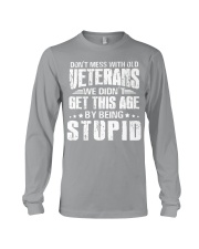 Vet Old veteran Long Sleeve Tee tile