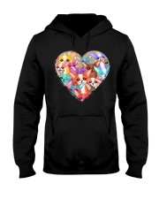 chihuahua heart shape Hooded Sweatshirt tile