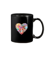 chihuahua heart shape Mug tile