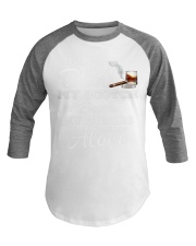 scotch cigar Baseball Tee tile