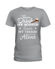 scotch cigar Ladies T-Shirt tile