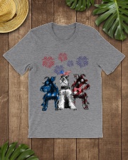 schnauzer 4th july Classic T-Shirt lifestyle-mens-crewneck-front-18