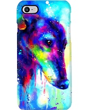 Greyhound water color phone case Phone Case i-phone-8-case