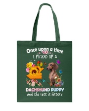 Dachshund puppy Tote Bag tile