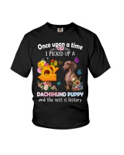 Dachshund puppy Youth T-Shirt tile