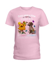 Dachshund puppy Ladies T-Shirt tile