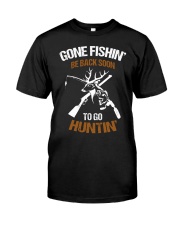 Hunting fishing Classic T-Shirt front