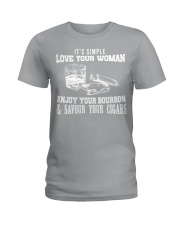 Cigar its simple Ladies T-Shirt tile