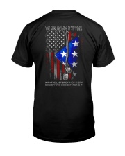 Vet flag fly Classic T-Shirt back