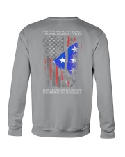 Vet flag fly Crewneck Sweatshirt tile