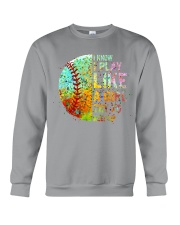 Softball like a girl Crewneck Sweatshirt tile
