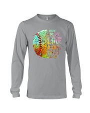 Softball like a girl Long Sleeve Tee tile